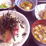 浜潮 - はまちの漬け丼