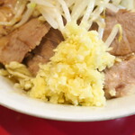 ラーメン二郎 - ニンニク多め