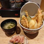 Hakata Tempura Yamaya - ■やまみ天丼 1200円(内税)■