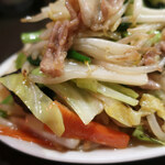 横浜 青葉餃子 - 肉野菜炒め