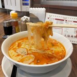 東魁楼 上海麻辣湯 - 麻辣湯、春雨スープの辛いやつ