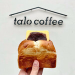 タロ コーヒー - 料理写真:あんバターサンド