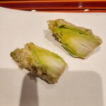 てんぷら 近藤 - 蕾菜