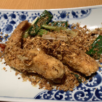 喜記 銀座店 - 海老のチリガーリック炒め