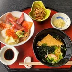 おさかなダイニング ぎんりん亭 - 日替り定食1,100円