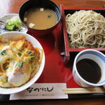 なかにし - ミニカツ丼・せいろセット！