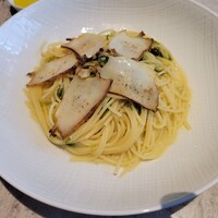 PIGNETO - 鮑のスパゲッティ 鮑、青のり
