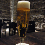 石の蔵 - 生ビール（６５０円）