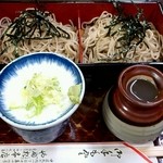 Yabu shou - ざる蕎麦　￥800