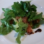 オステリア　コミンチャーレ - 野菜とサーモンのマリネサラダ（パスタランチ）
