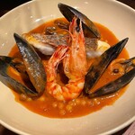 Gastronomia Heritage Yokohama - 天然鯛と車海老　ムール貝の魚の裏ごしトマト煮込み