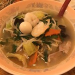 中華 麺琢 - 五目タンメン