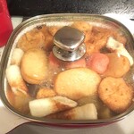 ディオ - おでんを作りました。ディオで買った練り物を入れて完成です!(^^)!(2022.02/中旬)