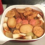 ディオ - おでんを作りました。ディオで買った練り物を入れて完成です!(^^)! ②　(2022.02/中旬)