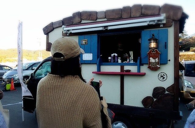 自然卵のクレープ モアイ店 - 志津川（クレープ・ガレット）の写真