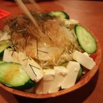 Sumiyaki Gushi Kushiage Kingyo - 豆腐サラダ
