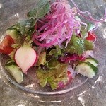 金目ダイのカルパッチョ