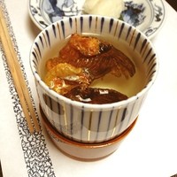 可ん寅 - ヒレ酒！
                  お手伝いのお姉さんが
                  「金魚みたい〜」と
                  叫んでました（笑）