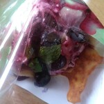 cafe nekoji - ブルーベリークレープ