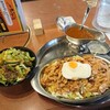 インド定食ターリー屋 - チキンケバブキーマライス定食1,089円+グリーンサラダ209円 202202