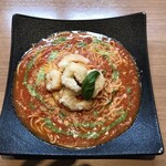 匠 - 海老フリットのトマトジェノベーゼ（税込み１３８０円）