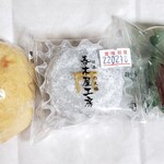 春木屋 - おからまんじゅう(期間限定)、薄皮大福(つぶあん)、いちご大福(とちおとめ)