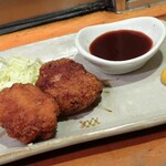 やきとり 正や - 鶏メンチカツ