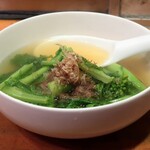 やきとり 正や - 菜の花煮びたし