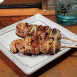 やきとり 正や - ねぎま２本