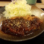 Matsunoya - 味噌かつアップ