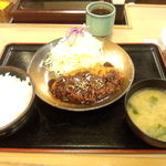 Matsunoya - 味噌かつ定食\580