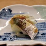 花いち - 〆あじ握り