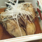 蕎房 猪口屋 - 煮牡蠣　美味しかったです！