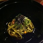 串かつ あーぼん - 茶ソバ