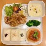 木更津のカフェ marone - 豚の生姜焼き