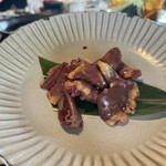 炭焼地鶏 山蔵 - ハツ。