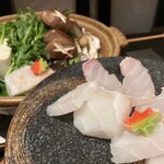 京都 和風創作料理 魚彩ダイニングまったく - 天然クエ鍋