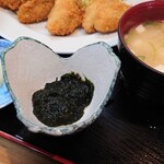 Harumi - 漬け物、海苔佃煮、味噌汁