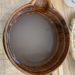 Teuchi Soba Kodachi - 蕎麦湯