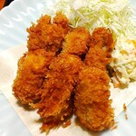 日本料理 若狭 - 牡蠣フライ膳