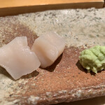 匠 進吾 - 天然の帆立。とにかく甘〜い！帆立史上、最高の甘さ！天然はやっぱり違います。