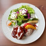 CAFE TOLAND - 自家製デミグラスハンバーグ