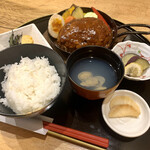 会席料理 かど36 - ハンバーグ定食