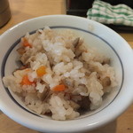 じょんならん - 鶏ごぼう炊き込みご飯