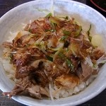 油助 - ミニネギチャーシュー丼