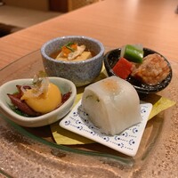 はれや別邸 - 先付け　前菜盛り合わせ