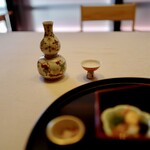 銀座 吉兆 - 松竹梅「豪快」ぬる燗一合