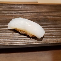 北新地 鮨 栞庵 やましろ - スミイカ　塩で。