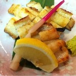 【2012年12月】鉄板、穴子の白焼き（これは絶対食べて欲しい逸品）