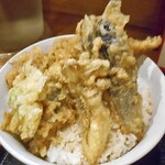 天ぷら処 こさか - 穴子天丼（大盛り）
